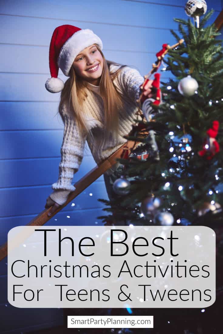 Fun Christmas Activities For Teens Tweens They Will Actually Enjoy